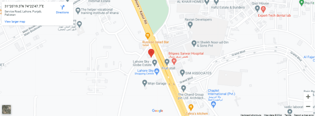 Lahore Sky Mall Location