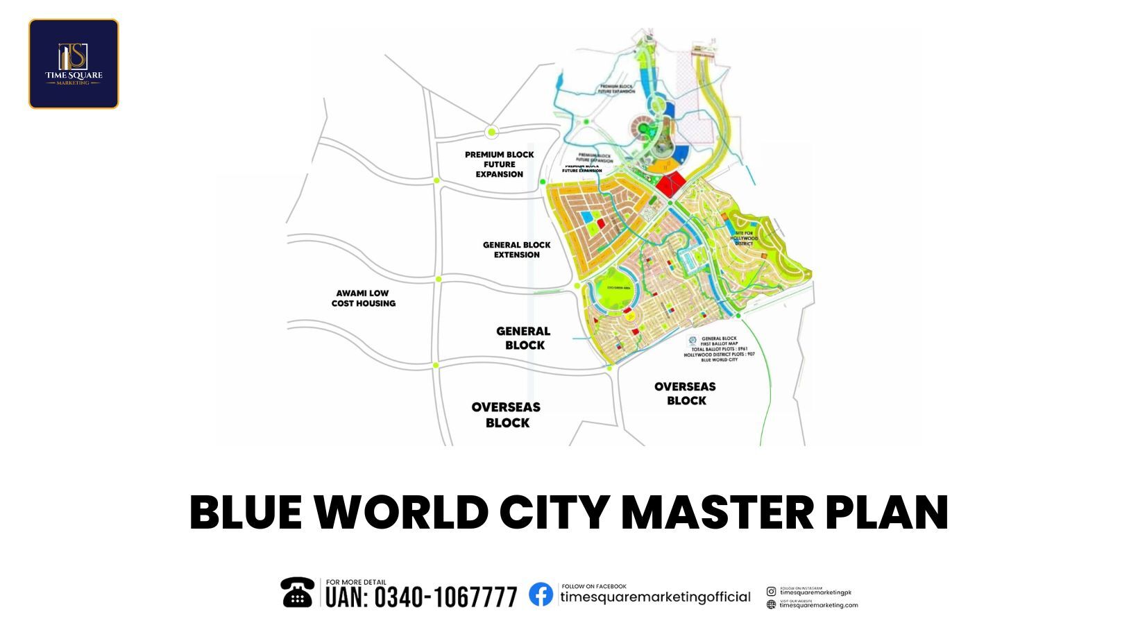 Blue World City master plan